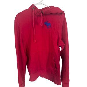 Abercrombie & Fitch New York muscle red and blue hoodie size M